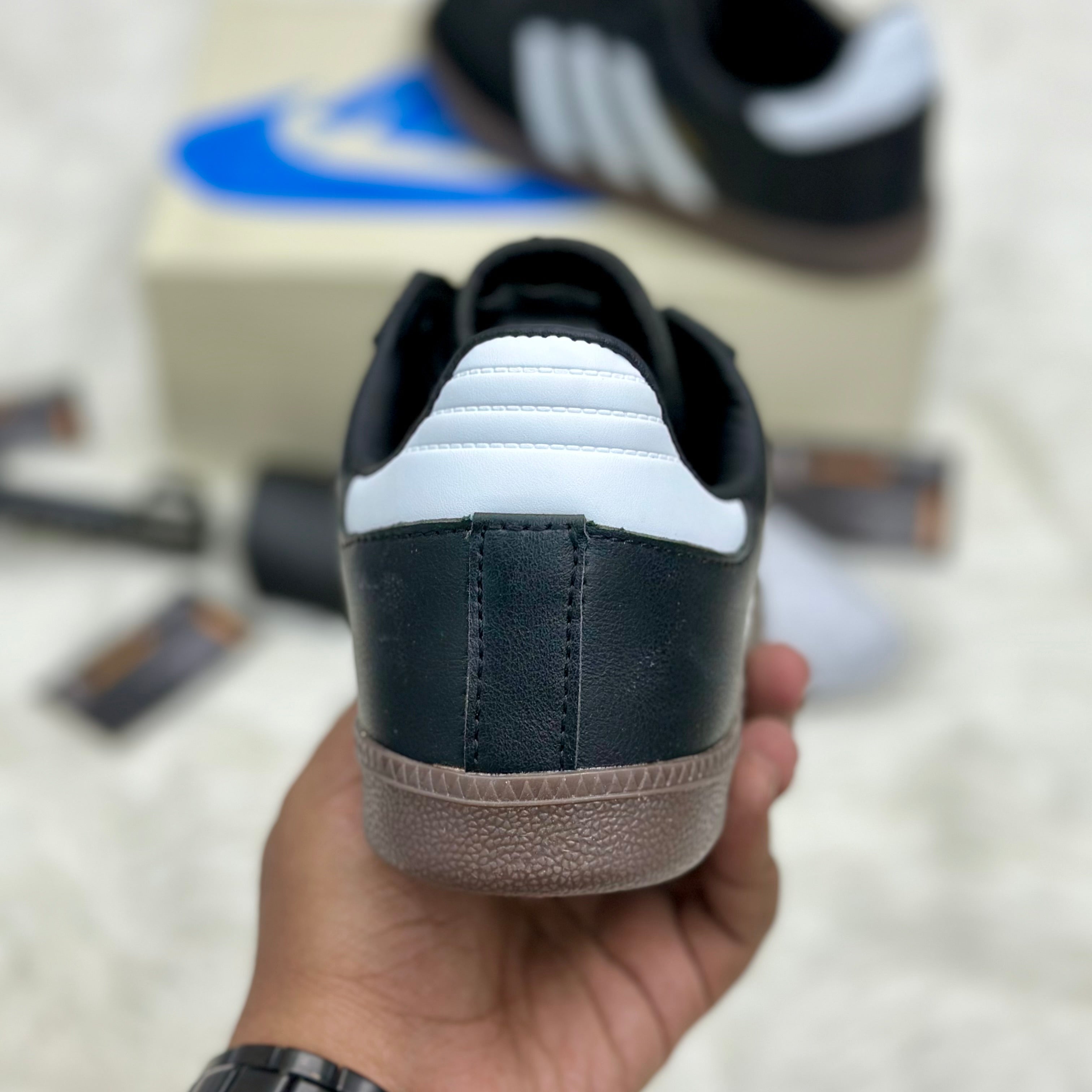 Adidas Samba OG — Black/White/Gum.